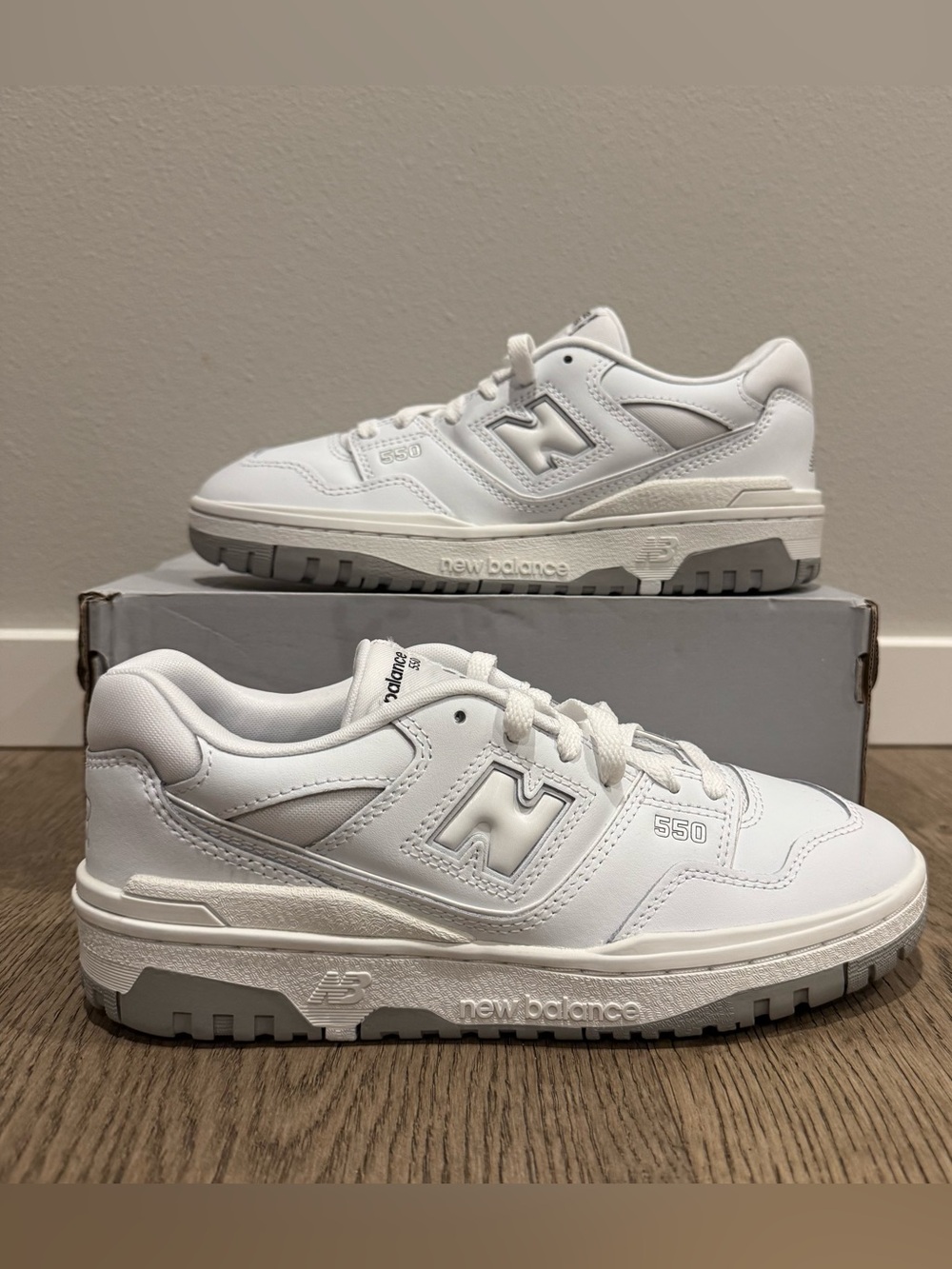 New Balance 550 White Grey NEW